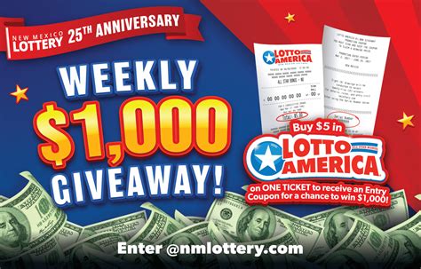 As a rule, lotteries immediately withhold 24 percent for federal taxes on prizes above 5,000, with the balance dependent on your circumstances and due at the end of the tax year. . Nm lotto america